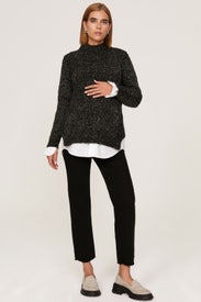 Cable Knit Maternity Sweater by ripe
