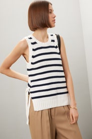 Zoey Tie Sweater by Splendid