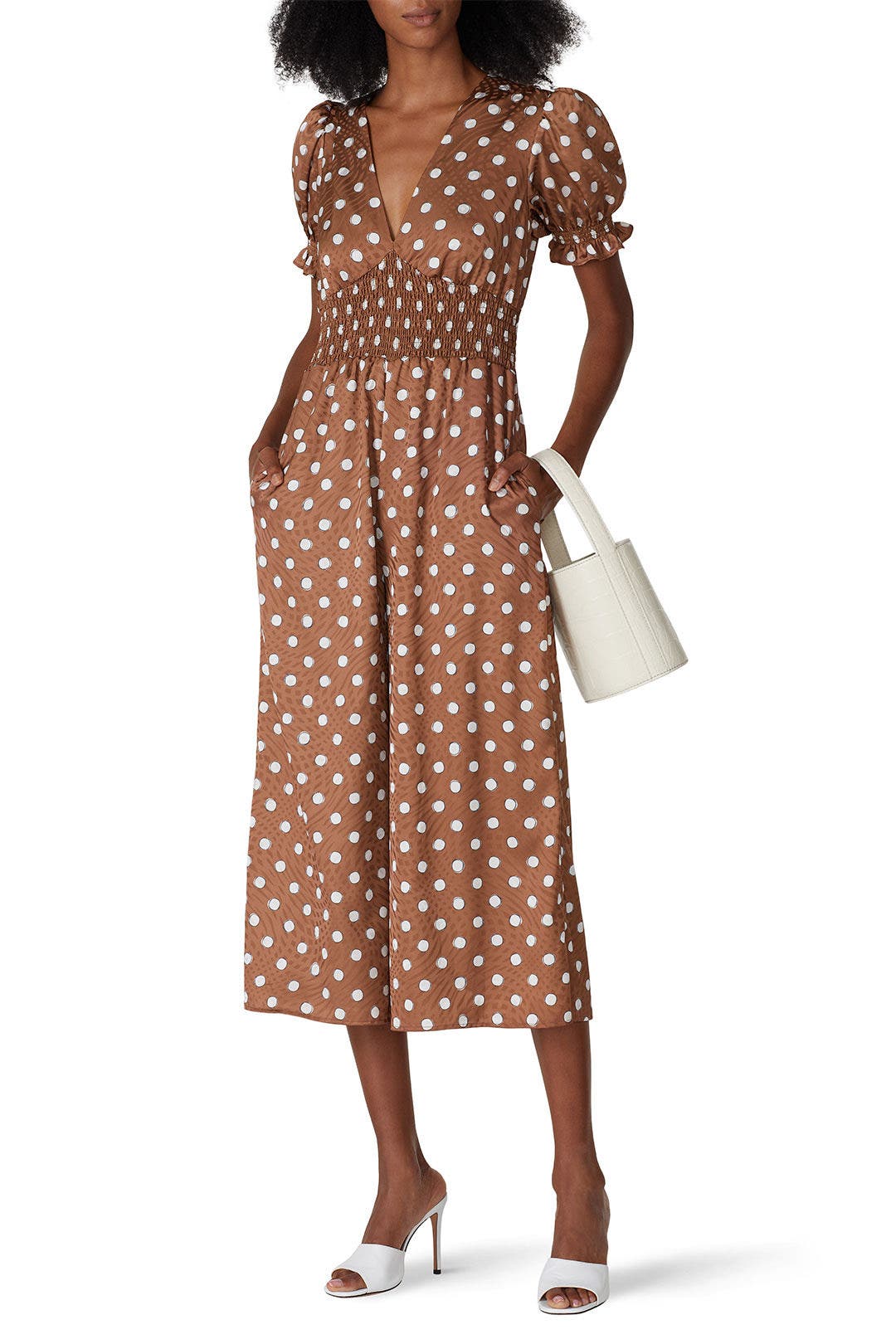 Sketched Dot Jumpsuit by Slate & Willow 0