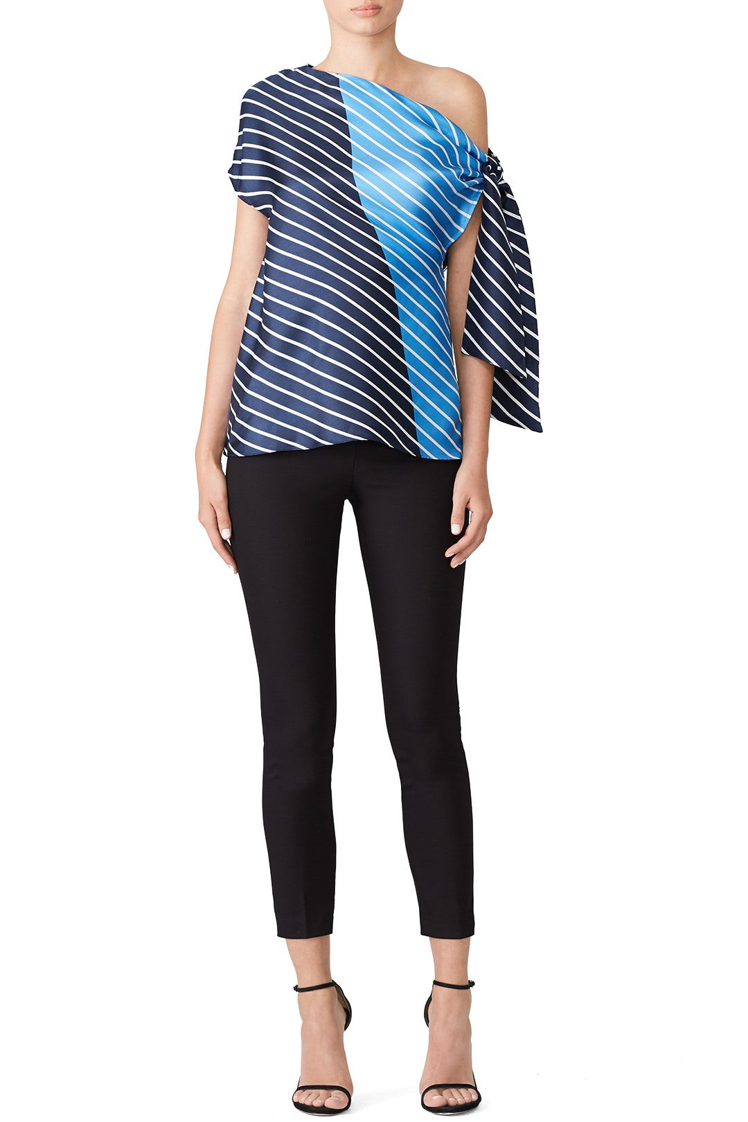 Delphina Stripe Top by Tibi 0