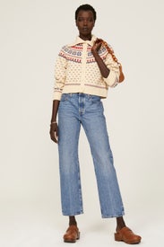 Mini Collar Cardigan by The Great.