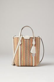 Perry Raffia Mini Tote by Tory Burch Accessories