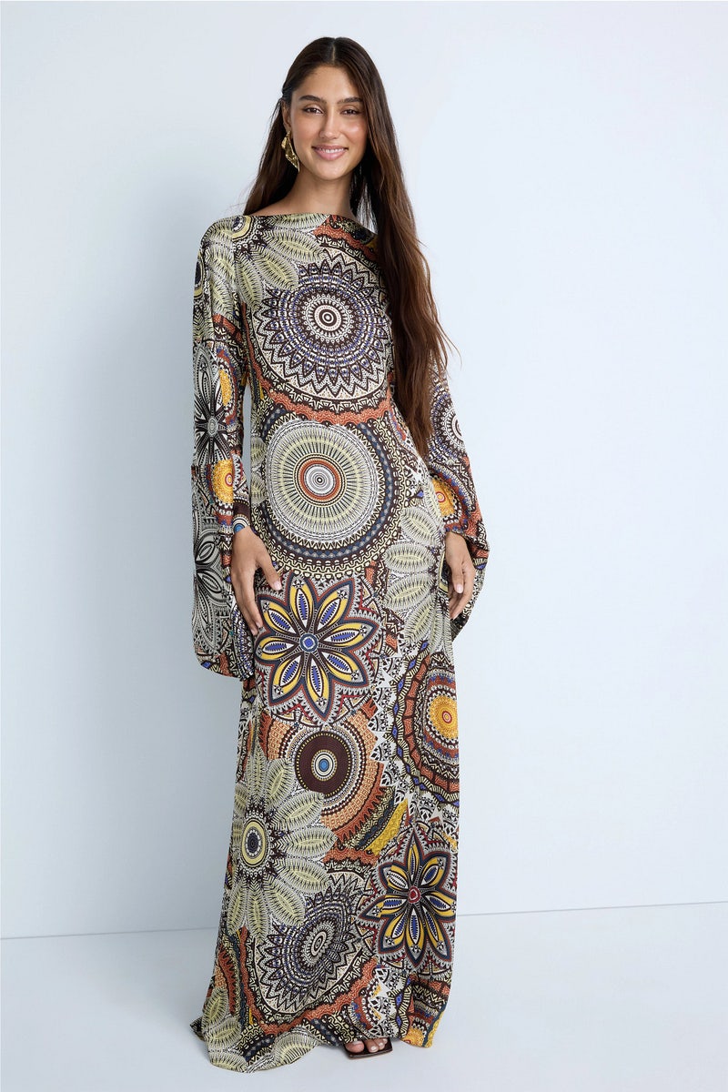 a line black mini dress Ella main image 1