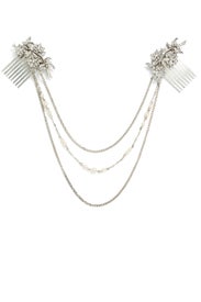 Double Crystal Bridal Comb by Ben-Amun