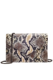 Natural Python Clutch by Inge Christopher