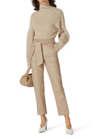 Tessa Faux Leather Pants by SIMKHAI