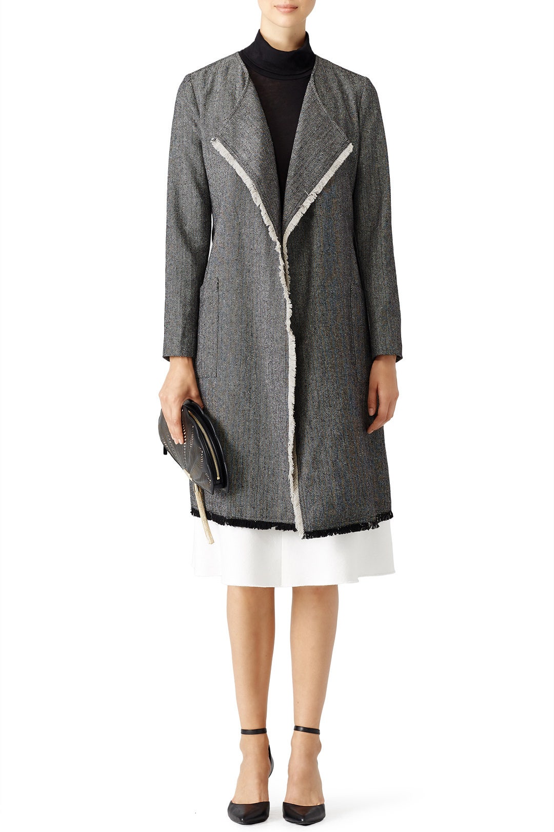 Grey Sycamore Coat by Line + Dot 0