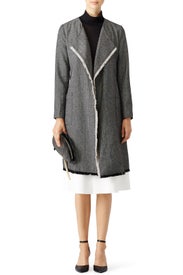 Grey Sycamore Coat by Line + Dot