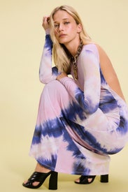 Tie Dye Robe Gown by Rabanne