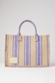Striped Kasbah Bag by Sandro