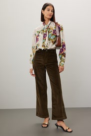 Floral Bow Top by Tory Burch