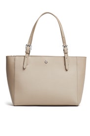 Grey York Buckle Tote by Tory Burch Accessories