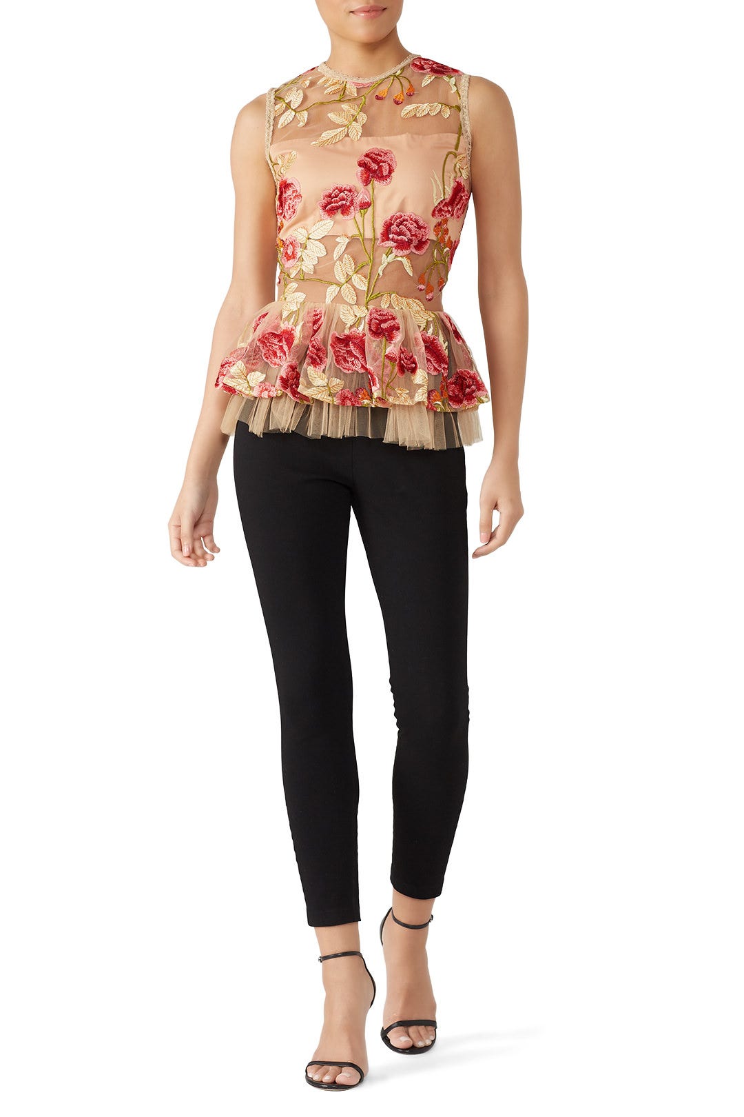 Sheer Lelan Top by VONE 0