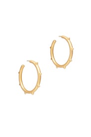 Sun Ray Hoop Earrings by Wren and Glory