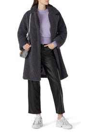 Anouck Faux Shearling Coat by Apparis