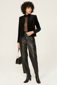 Black Velvet Blazer by The Kooples