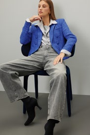 Blue Brooke Blazer by L'agence