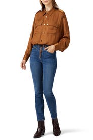 Lia Button Down Shirt by Ramy Brook