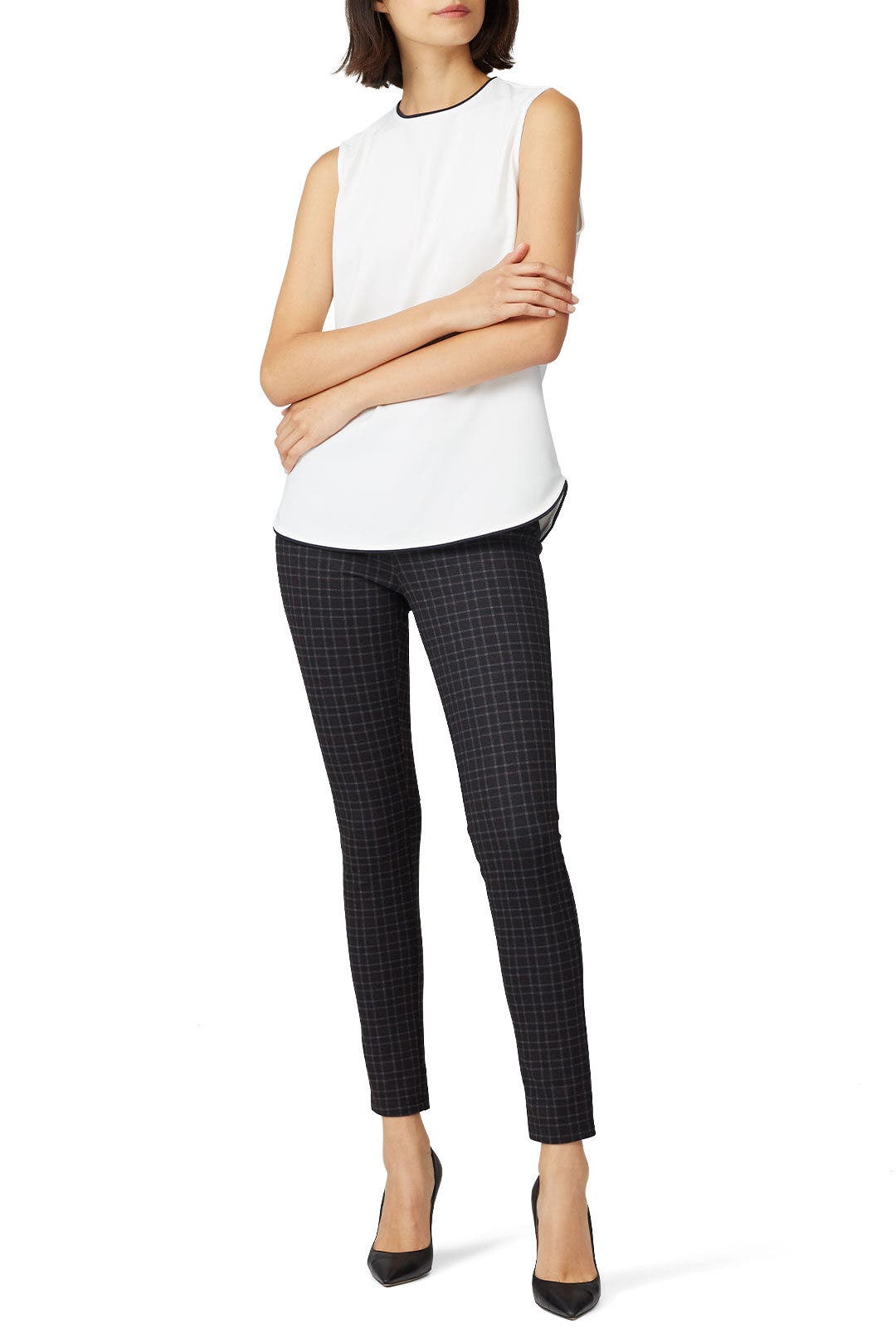 Plaid Grease Leggings by Sanctuary 0