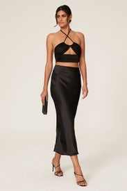 Lead On Halter Crop Top by THIRD FORM