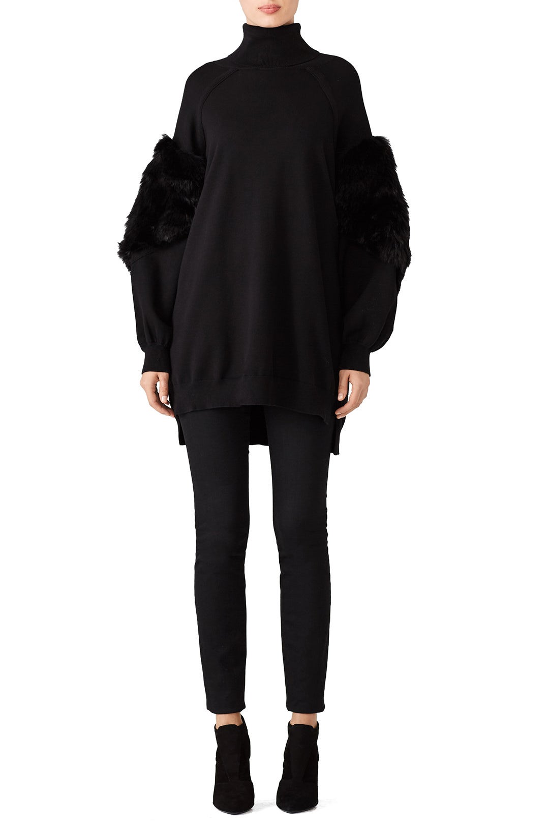 Emily Faux Fur Sweater by AQ/AQ 0