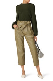 Green Mock of Ages Sweater by BB Dakota