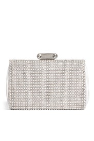 Cybil Silver Clutch by Badgley Mischka Handbags