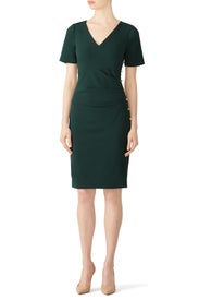 Dark Emerald Sheath by Badgley Mischka