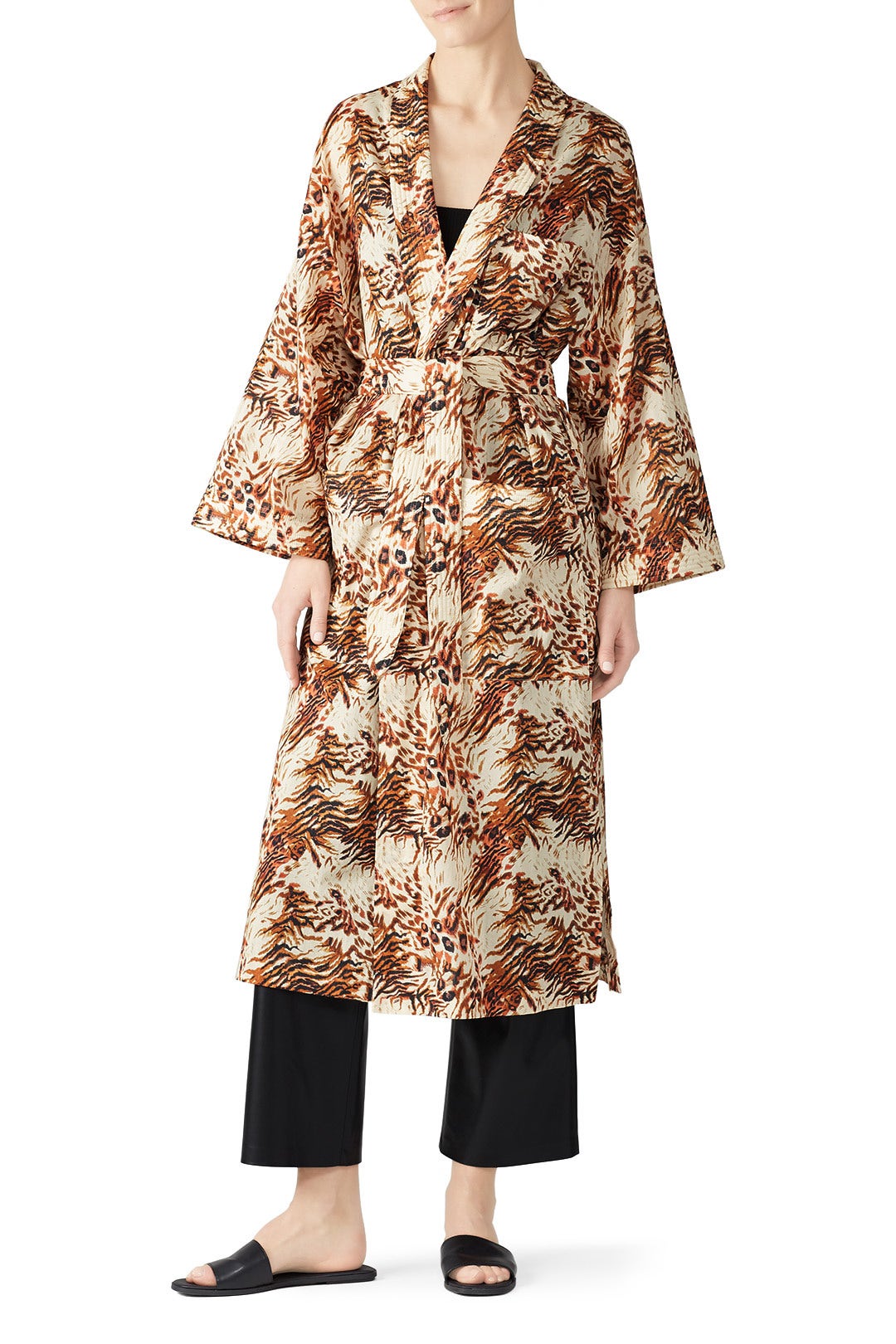 Printed Kimono Jacket by Nanushka 0