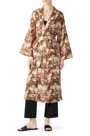 Printed Kimono Jacket by Nanushka