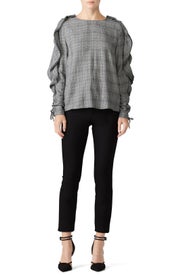 Plaid Saint Top by Petersyn