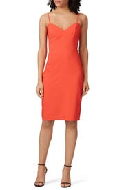 Red Side Panel Sheath by Theia