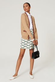 Boyfriend Madeline Cardigan by Tory Burch