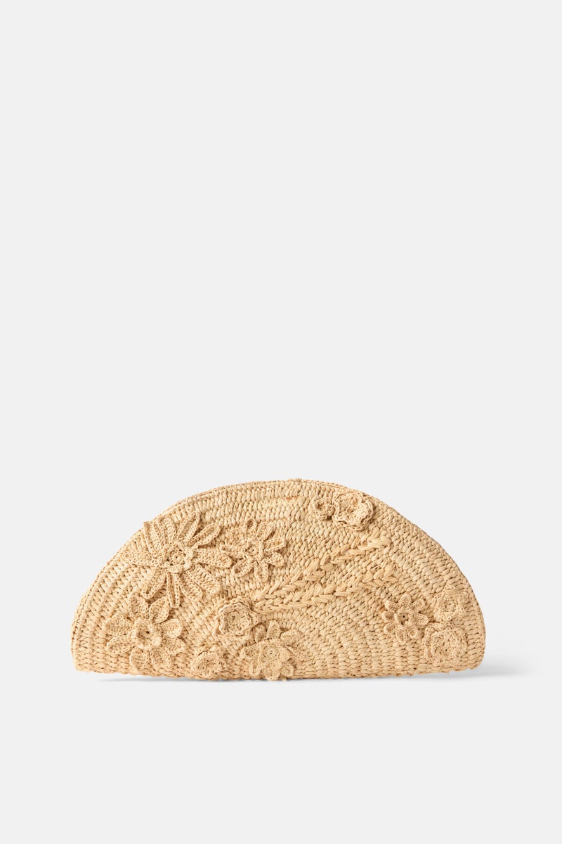Raffia Clutch by Vanessa Bruno Accessories - Photo 0