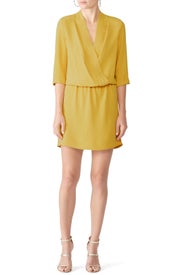 Mustard Venus Dress by Amanda Uprichard