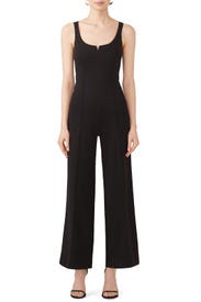 Black Hunter Jumpsuit by Donna Morgan