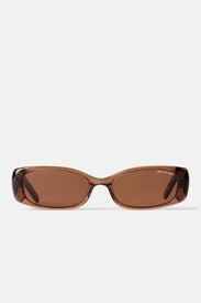 Billy Transparent Brown Sunglasses by DMY Studios