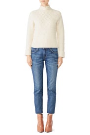 Ivory Dyer Sweater by DREYDEN