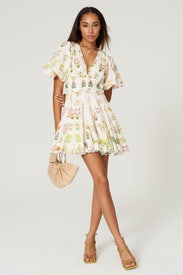 Miyu Skater Dress by Hemant & Nandita