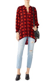 Desert Rose Nias Top by Joie