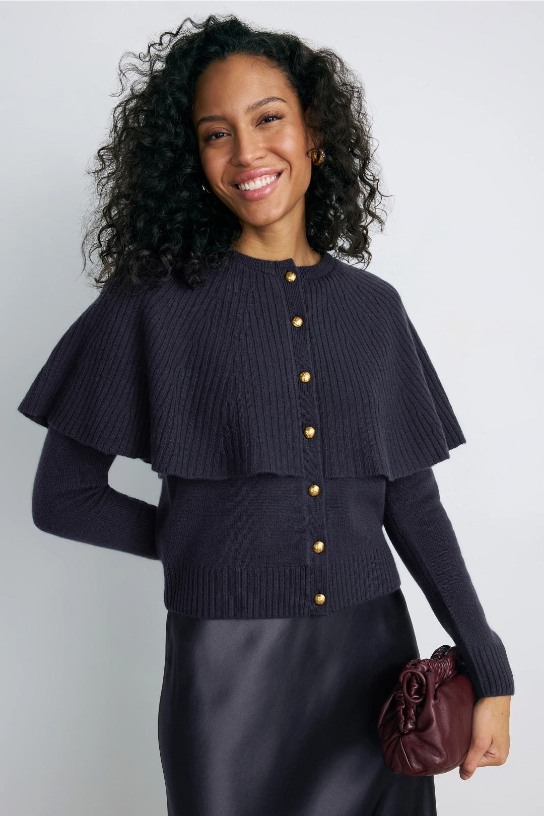 Layered Ruffle Cardigan by Lauren Ralph Lauren | Rent the Runway