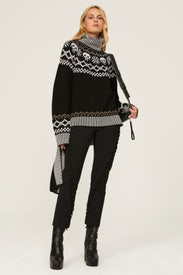 Skull FairIsle Sweater by Monse