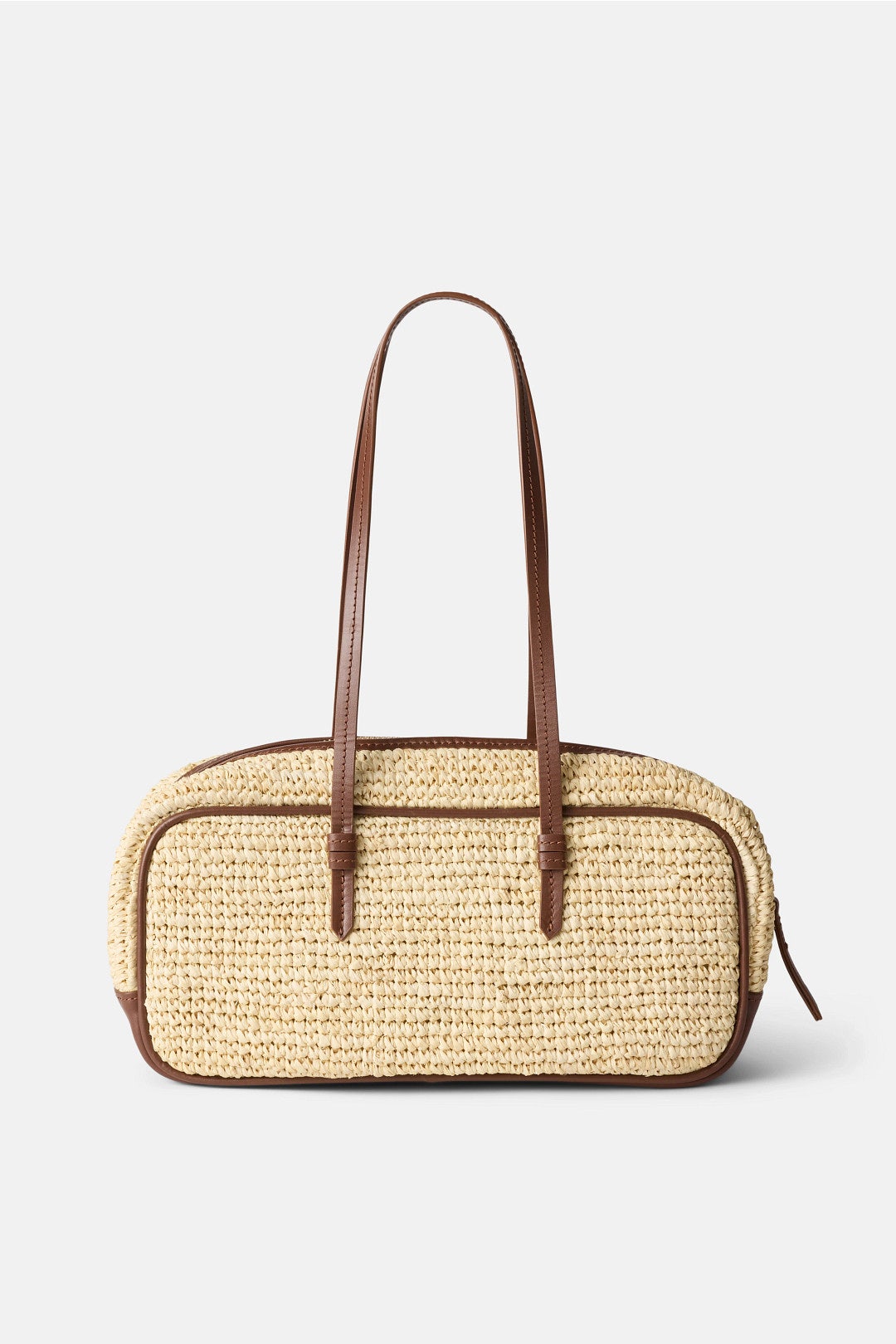 Raffia Bowler Bag by Poolside