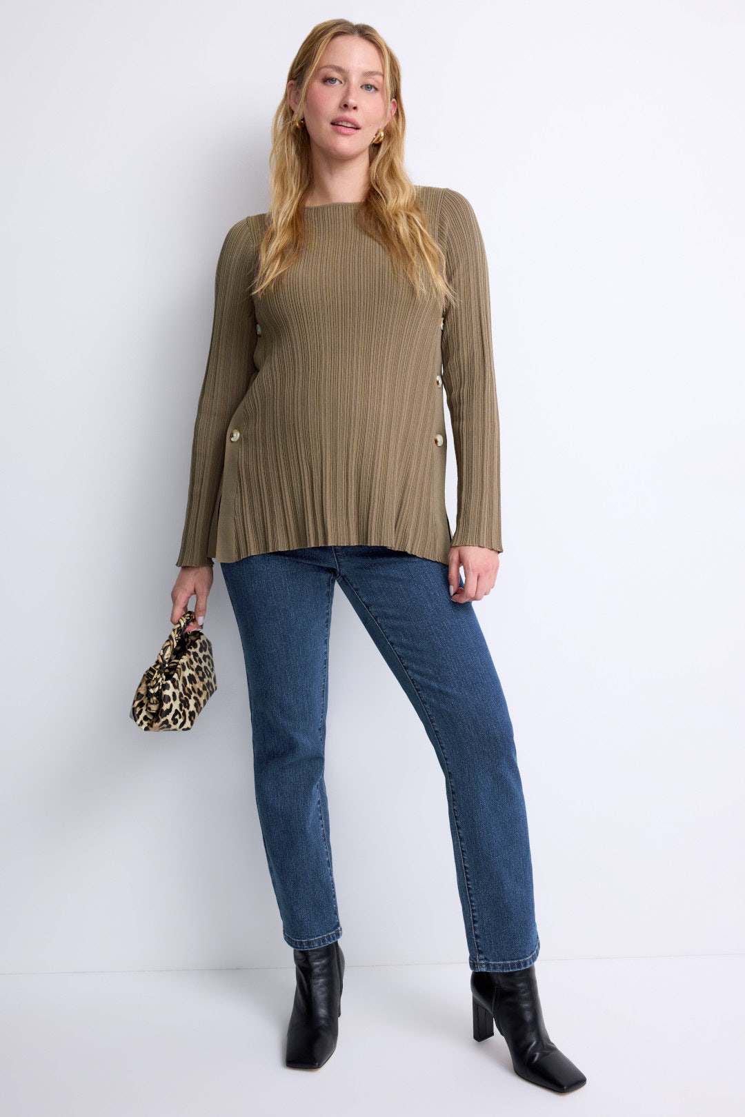 Heaven Slim Overbelly Jeans by soon maternity 0