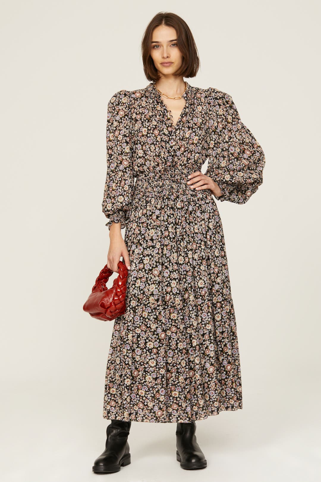 sea new york カーソンフローラルドレス Carson Smocked Dress by Sea New York | Rent the Runway