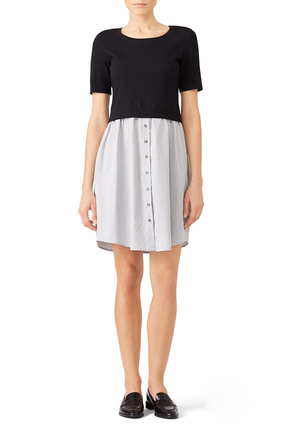 Two Tone Taylor Dress by Slate & Willow 0
