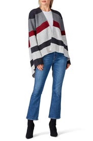 Striped Front Drape Cardigan by Thakoon x RTR