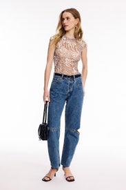 Nina Mesh Top by AFRM