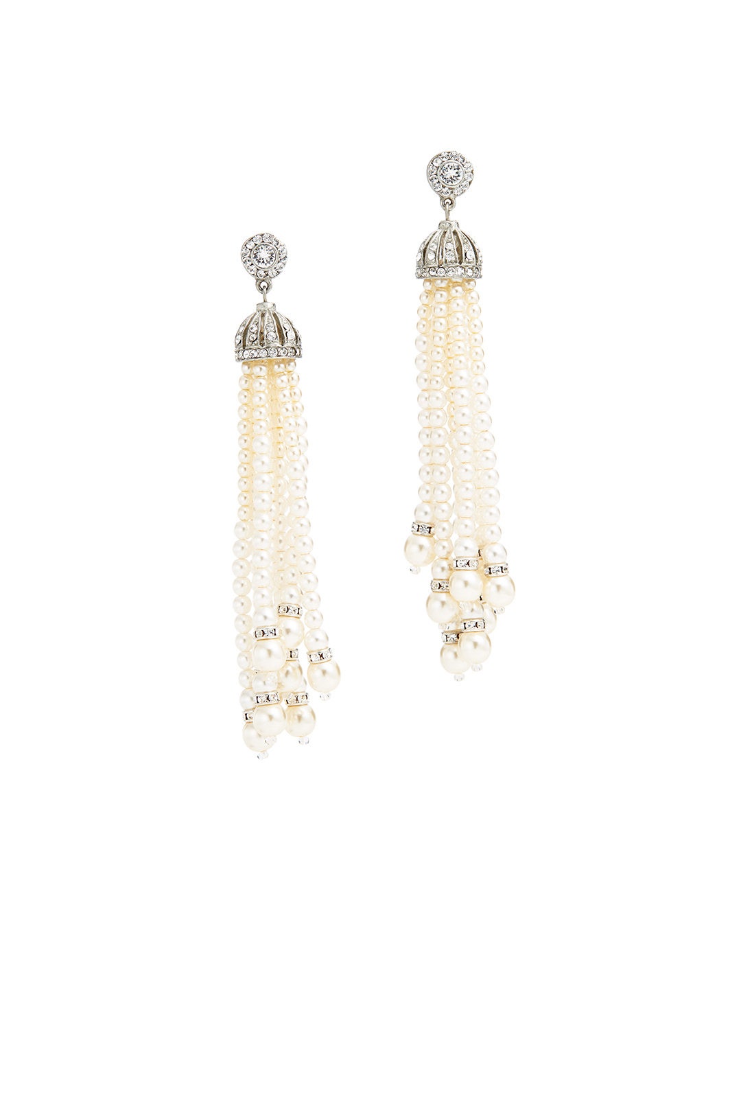 Pearl Tassel Earrings by Ben-Amun 1