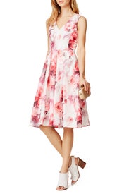 Rose Notes Dress by Carmen Marc Valvo